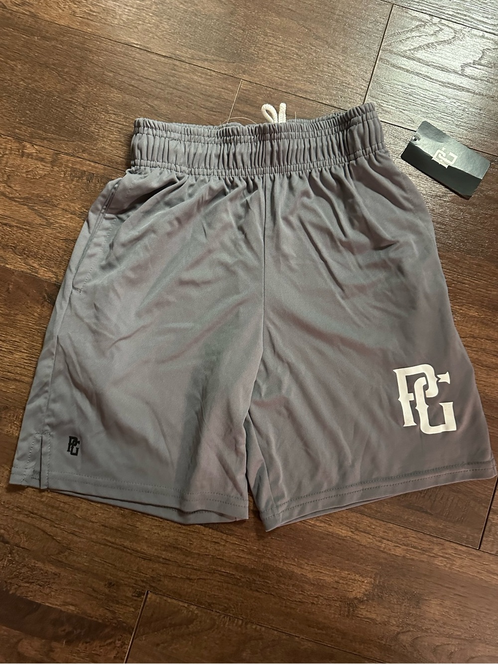 Perfect Game Performance Boy’s Gray Athletic Shorts